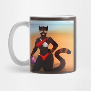Beach Panther Mug